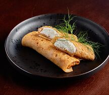 Блинчики с творогом