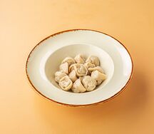 Пельмени с мясом домашней курицы