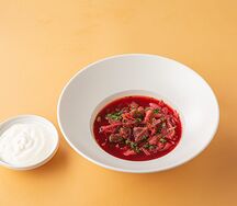 Борщ из говядины