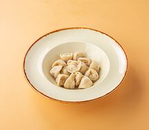 Пельмени с телятиной и грибами