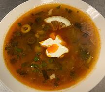 Солянка мясная