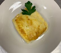 Запеченная индейка с грибами