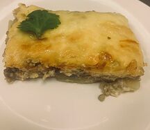 Рыба, запеченная по-русски, с картофелем