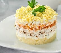 Салат Мимоза