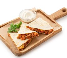 Кесадилья с говядиной