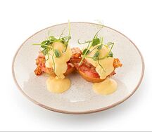 Бриошь с беконом