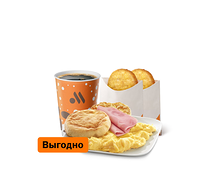 Омлет с ветчиной Большой Комбо