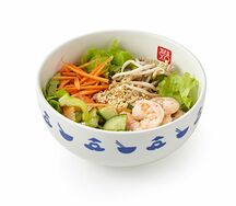 Салат по-Вьетнамски с креветками