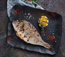 Дорадо на гриле