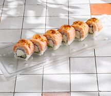 Запеченная Филадельфия с лососем