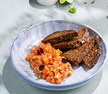 Тартар из лосося