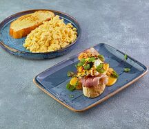 Сытный завтрак