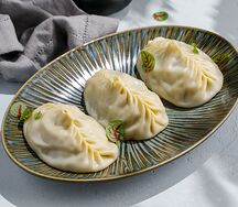 Манты с мясом ягненка