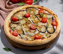 Пицца с баклажанами