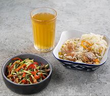 Caлат и горячее