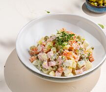 Оливье с курицей