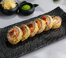 Ролл темпура с угрем