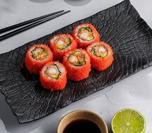 Калифорния с креветкой темпура