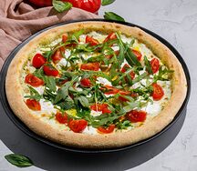 Пицца со страчателлой