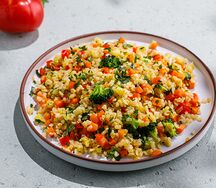 Булгур с овощами