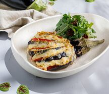 Веер из баклажанов