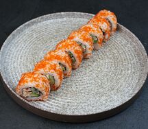 Ролл Калифорния в тобико