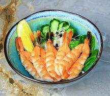 Креветка сашими