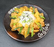 Курица в соусе понзу