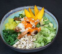 Боул с креветками