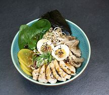 Рамен с курицей