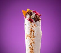 Сирийская шаверма с фалафелем