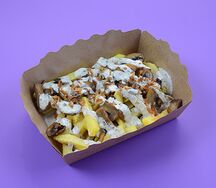 Картофельный бокс с грибами