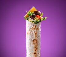 Сырная шаверма с фалафелем