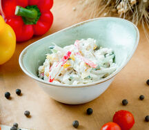 Салат крабовый с китайской капустой