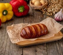 Пирожок с курицей и грибами