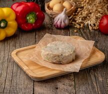 Биточки куриные с брокколи на пару