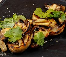 Шампиньоны гриль