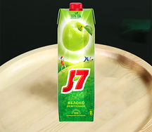 Сок J7 Зеленое яблоко