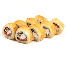 Угорь темпура ролл