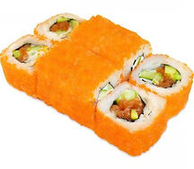 Калифорния с лососем ролл