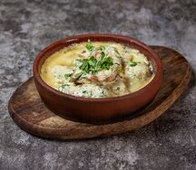 Шкмерули с цыпленком