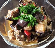 Закуска из баклажанов