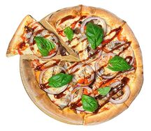 Пицца халяль Барбекю с беконом из говядины