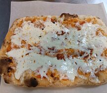 Римская пицца Четыре сыра