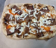 Римская пицца Барбекю с говяжьим беконом