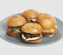 Сет из мини-бургеров