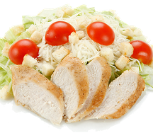 Салат Цезарь с курицей