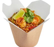Пад-тай с креветками и курицей