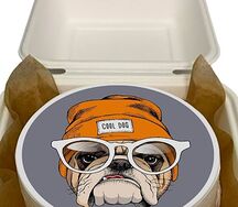 Бенто-торт Мопс 1