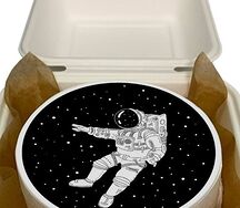 Бенто-торт Космонавт 2